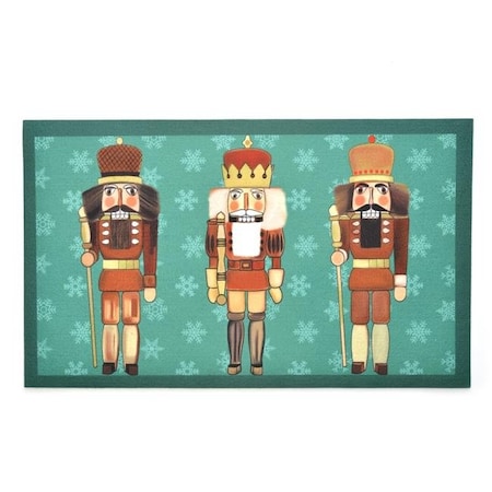 Vaser Designs 18 x 30 in. Crumb Rubber Door Mat; Nutcrackers VA655763